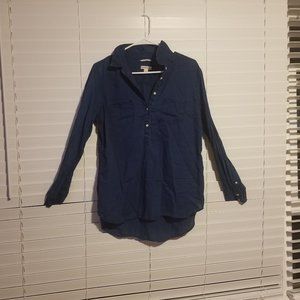 Long Sleeve Collared Shirt